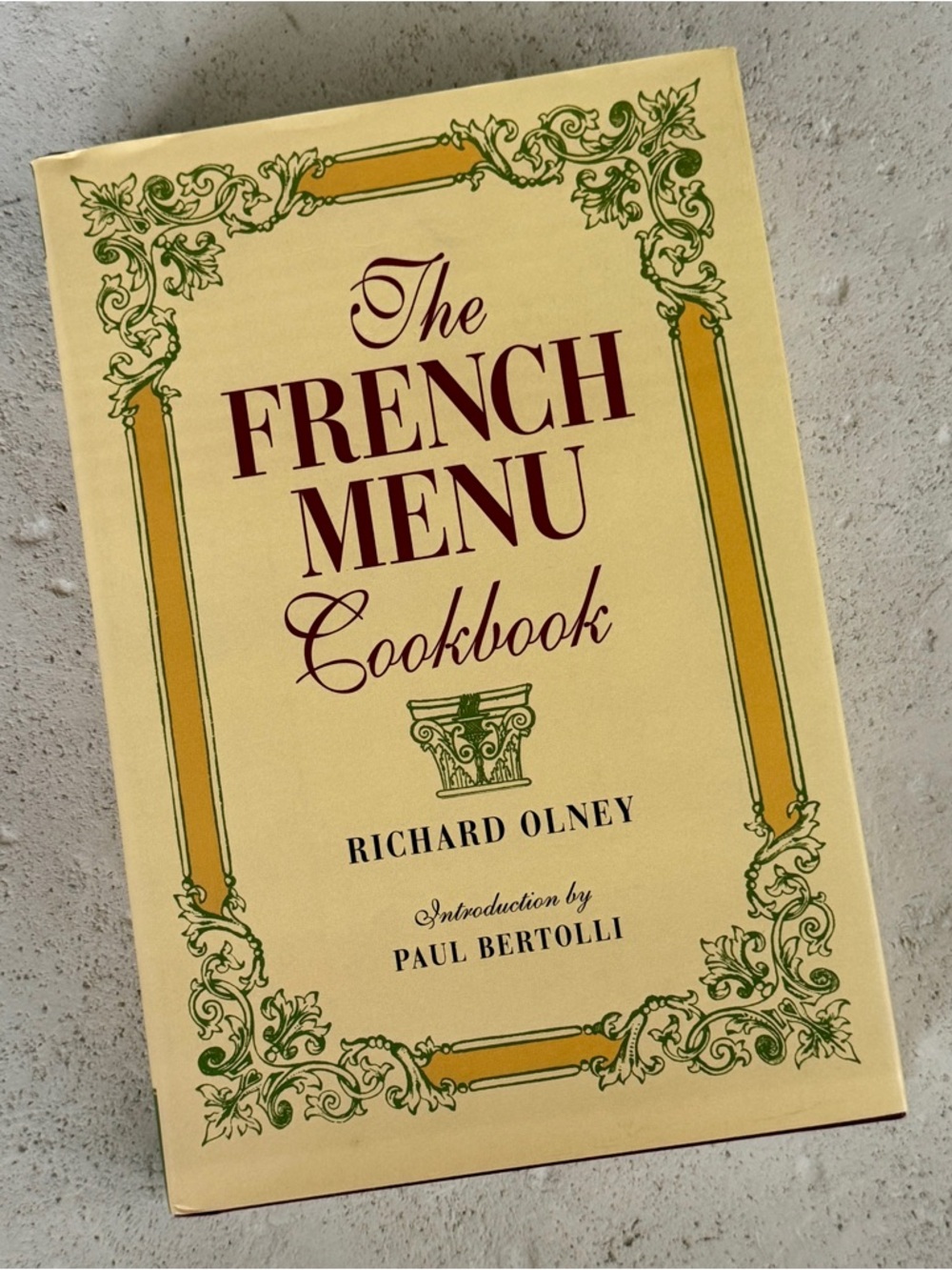 The French Menu Cookbook by Richard Olney